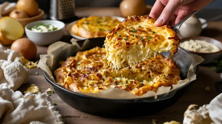 Croustillant doré et parfum d’enfance : la recette express des galettes de pommes de terre au four