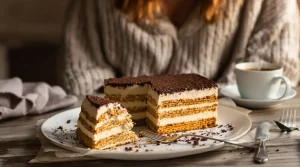 Gâteau petit beurre au café : un dessert fondant et parfumé pour une pause gourmande réconfortante