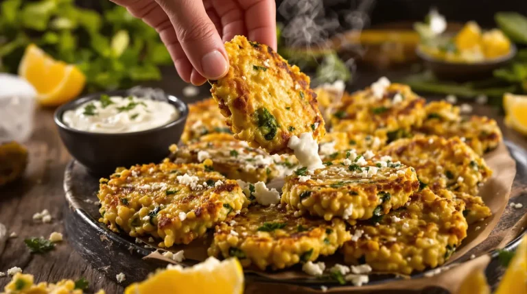 Je les prépare à chaque apéro : ces beignets de courgettes à la grecque sont croustillants et parfumés