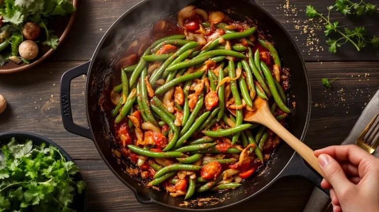 Mieux que la cuisson à l’eau : les haricots verts ont plus de goût quand je les cuisine comme ça