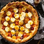Sans œufs mais ultra fondante : cette tarte poireaux, chèvre et miel est vraiment parfaite