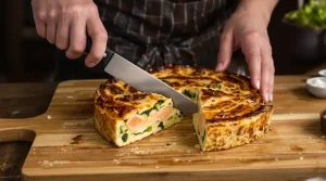 « Surprenant et délicieux » : depuis que j’ai découvert ce gâteau salé saumon-épinards, j’ai oublié le banal croque-monsieur