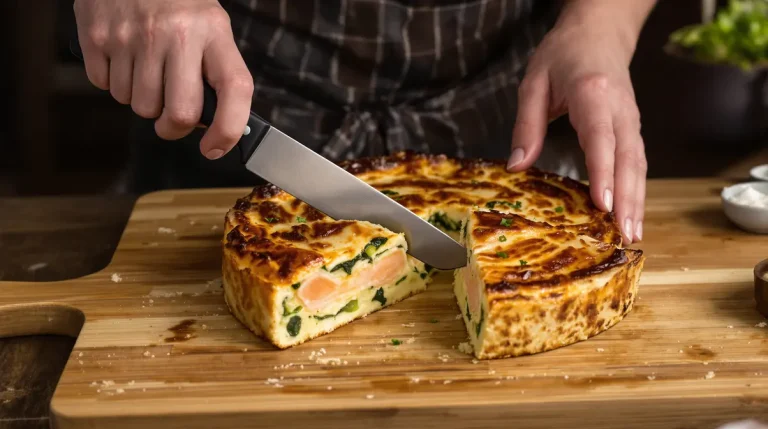 « Surprenant et délicieux » : depuis que j’ai découvert ce gâteau salé saumon-épinards, j’ai oublié le banal croque-monsieur